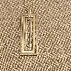 🎉❤️ Madison Gold Bar Long Necklace